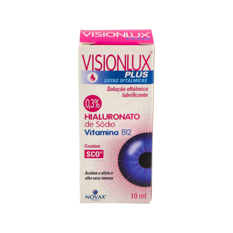 VISIONLUX PLUS GOTAS OFTALMICAS 1 ENVASE 10 ML