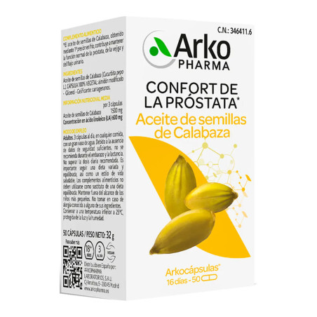 ARKOPHARMA ACEIT CALABAZA 50CA