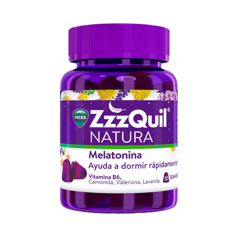 ZZZQUIL NATURA 30 GOMINOLAS