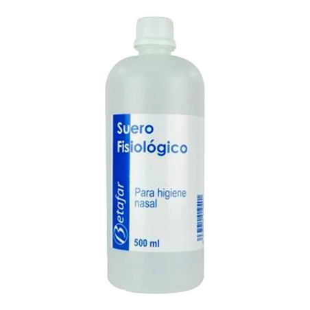 BETAFAR SUERO FISIOLOGICO 1 ENVASE 500 ML