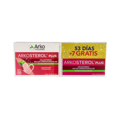 ARKOSTEROL PLUS 2 ENVASES 30 CAPSULAS