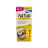 ADTAB 112 MG 1 COMPRIMIDO MASTICABLE PARA PERROS ( 2555 KG)