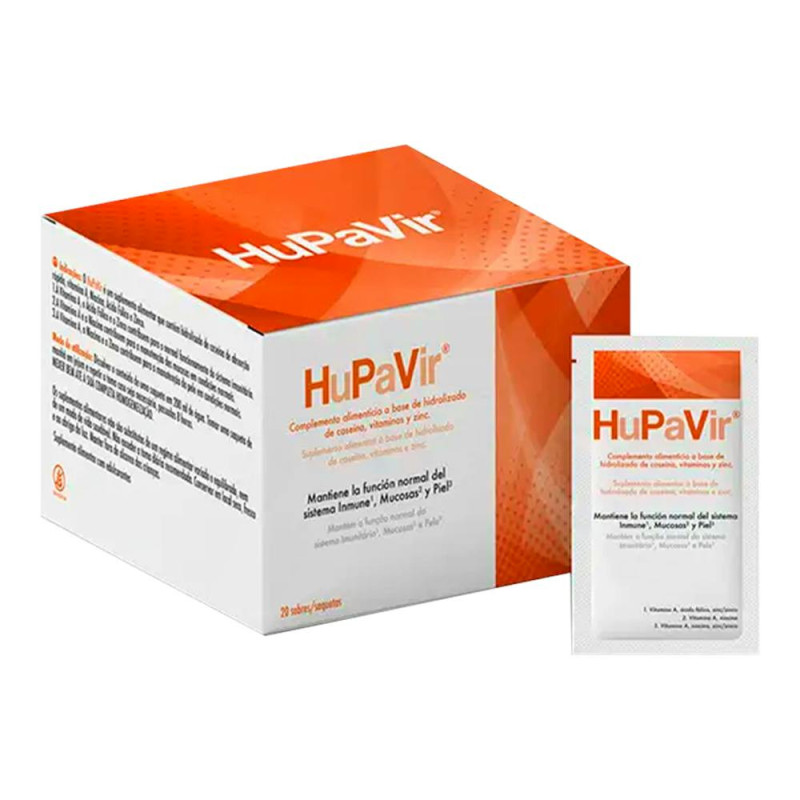 HUPAVIR 20 SOBRES 6 G