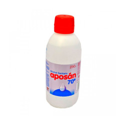 ALCOHOL 70 APOSAN 250 ML