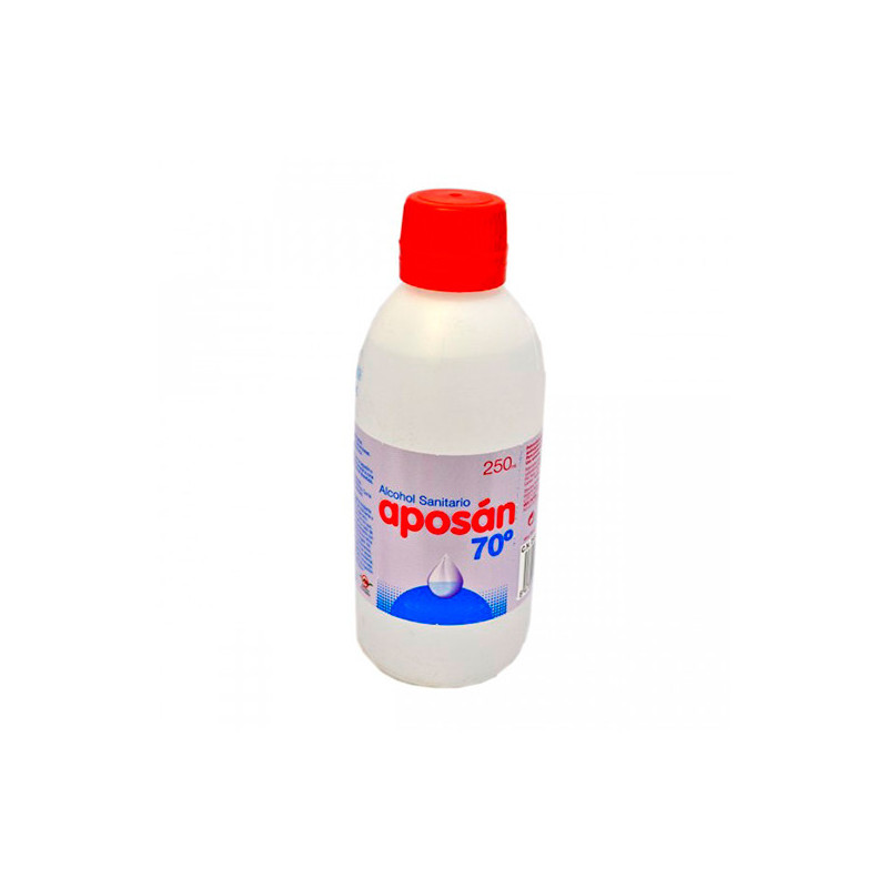 ALCOHOL 70 APOSAN 250 ML