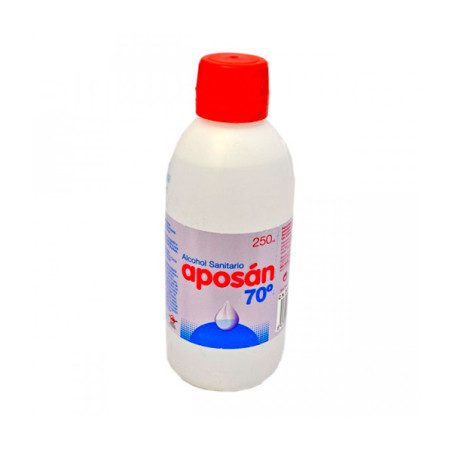 ALCOHOL 70 APOSAN 250 ML