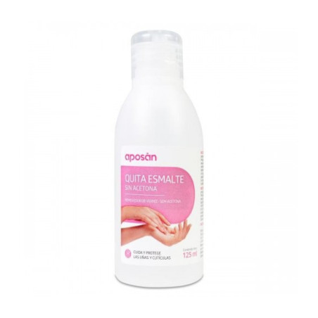 APOSAN QUITAESMALTE SIN ACETONA 1 ENVASE 125 ML