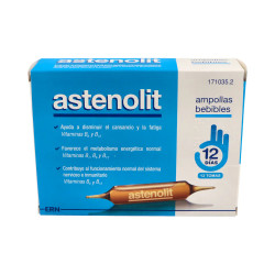 ASTENOLIT AMPOLLAS BEBIBLES 12 AMP
