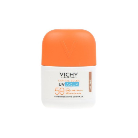 CAPITAL SOLEIL UV AQUA FLUIDO HIDRATANTE SPF 50 1 ENVASE 50 ML COLOR TONO MEDIO