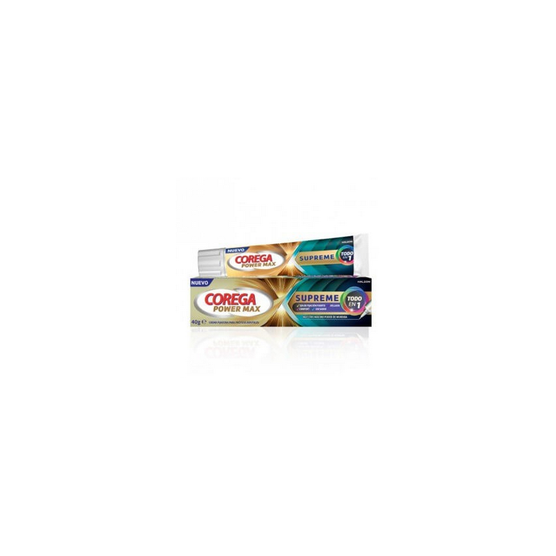 COREGA POWER MAX SUPREME TODO EN 1 2 TUBOS 40 G