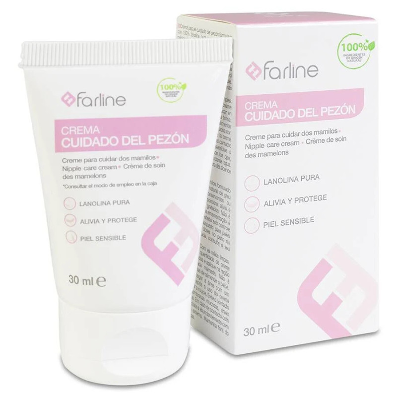 FARLINE CREMA CUIDADO DEL PEZON 1 TUBO 30 ML