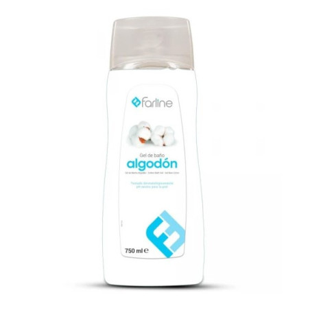 FARLINE GEL DE BAÑO FLOR DE ALGODON 750 ML