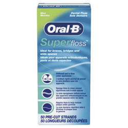 HILO DENTAL ORALB SUP FLOS50U