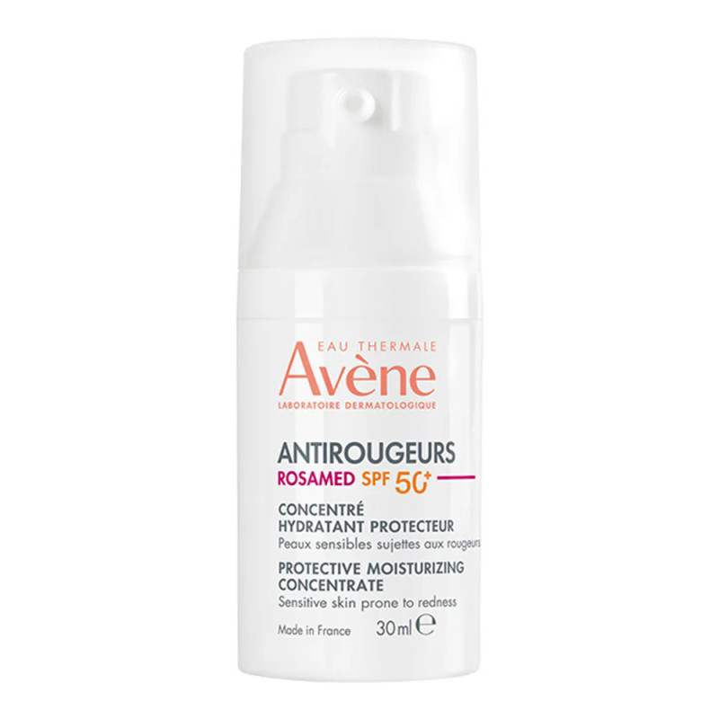 AVENE ANTIROUGEURS ROSAMED SPF 50+ CONCENTRADO HIDRATANTE PROTECTOR 1 ENVASE 30 ML