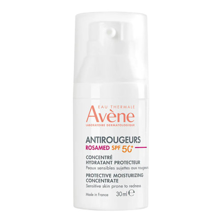 AVENE ANTIROUGEURS ROSAMED SPF 50+ CONCENTRADO HIDRATANTE PROTECTOR 1 ENVASE 30 ML