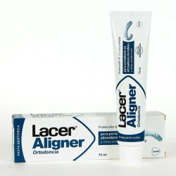 LACER ALIGNER ORTODONCIA PASTA DENTIFRICA SIN COLORACION 1 TUBO 75 ML SABOR MENTA