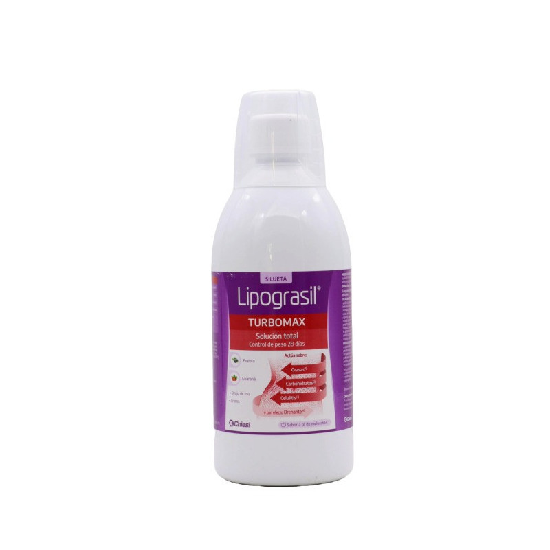 LIPOGRASIL TURBOMAX 1 ENVASE 500 ML SABOR TE DE MELOCOTON