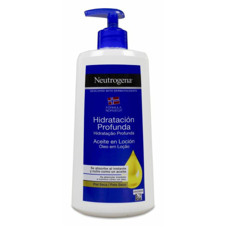 NEUTROGENA HIDRATACION PROFUNDA ACEITE EN LOCION 1 ENVASE 400 ML PACK PROMOCIONAL