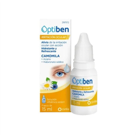 OPTIBEN IRRITACION OCULAR+ 1 FRASCO 15 ML