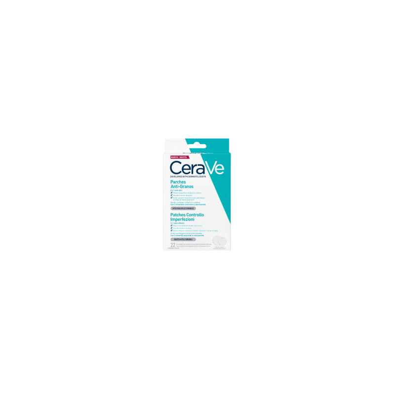 PARCHES CONTROL IMPERFECCIONES CERAVE 22 UNIDADES