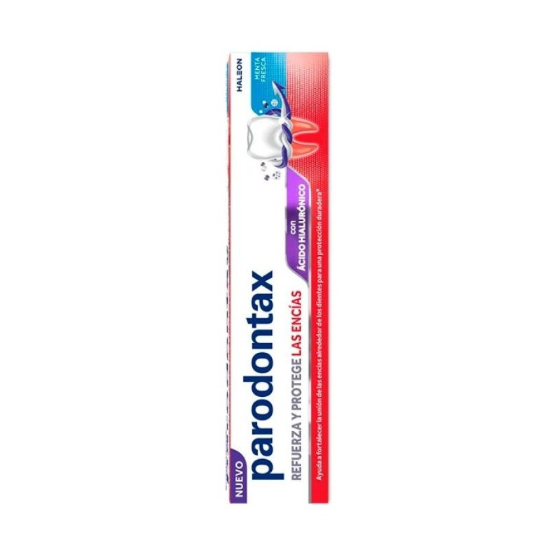 PARODONTAX REFUERZA Y PROTEGE LAS ENCIAS DENTIFRICO 2 TUBOS 75 ML SABOR MENTA FRESCA