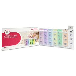 PASTILLERO SEMANAL APOSAN 4 TOMAS 1 UNIDAD