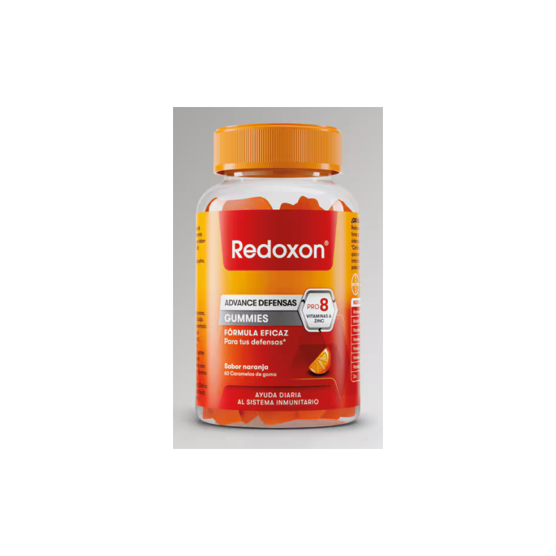 REDOXON ADVANCE DEFENSAS GUMMIES 60 CARAMELOS DE GOMA SABOR NARANJA