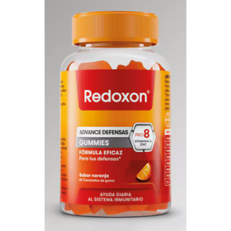 REDOXON ADVANCE DEFENSAS GUMMIES 60 CARAMELOS DE GOMA SABOR NARANJA