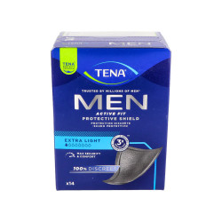 ABSORBENTE INCONTINENCIA ORINA LIGERA TENA MEN LEVEL0 14 UNIDADES