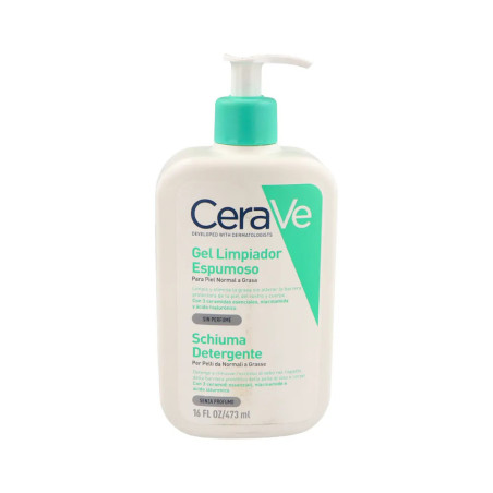 CERAVE GEL LIMPIADOR ESPUMOSO 473 ML