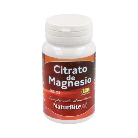 CITRATO DE MAGNESIO NATURBITE 120 COMPRIMIDOS