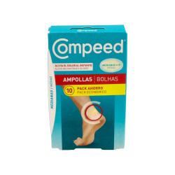 COMPEED AMPOLLAS TALLA MEDIANA 10 UNIDADES PACK AHORRO