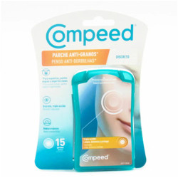 COMPEED PARCHE ANTIGRANOS DISCRETO TRIPLE ACCION 15 UNIDADES