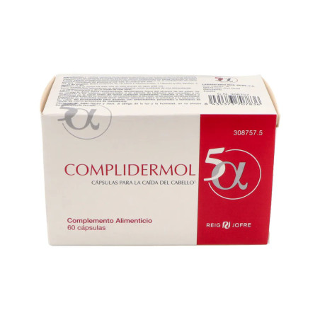 COMPLIDERMOL 5ALFA 60 CAPS
