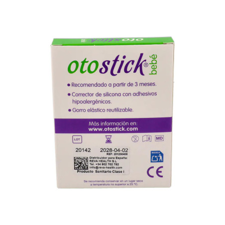 CORRECTOR ESTETICO DE OREJAS OTOSTICK+ GORRO 8 U