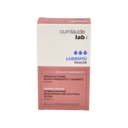 CUMLAUDE LAB: LUBRIPIU OVULOS VAGINALES 10 UNIDADES