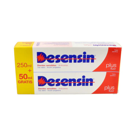 DESENSIN PLUS PACK PASTA DENTAL 150 ML 2 U