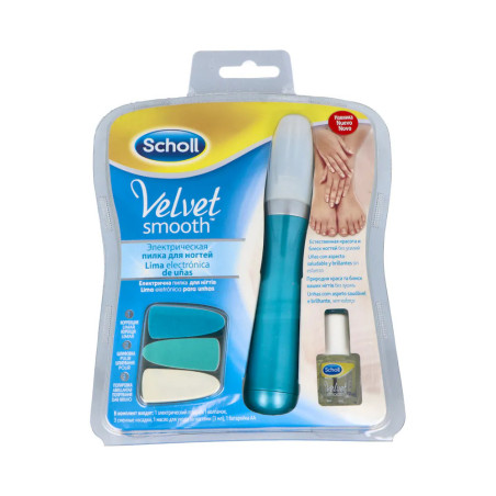 DR SCHOLL VELVET SMOOTH LIMA ELECTRONICA UÑAS