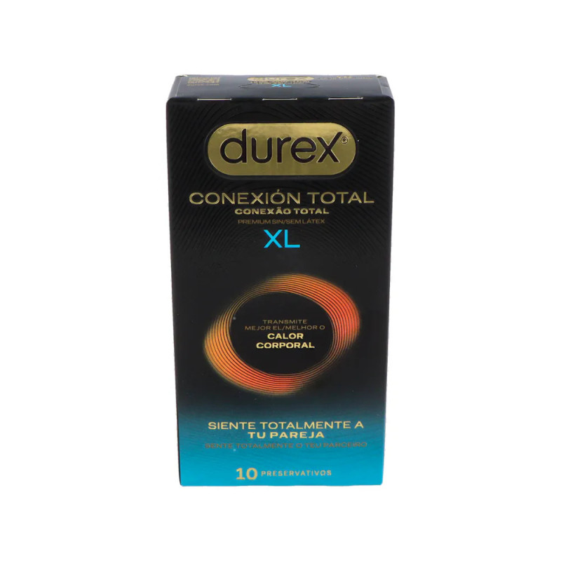 DUREX CONEXION TOTAL XL 10 PRESERVATIVOS