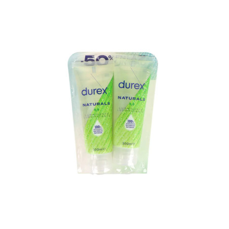 DUREX NATURALS INTIMATE GEL 2 U X 100 ML