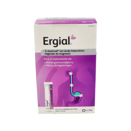 ERGIAL 20 SOBRES BEBIBLES 15 ML