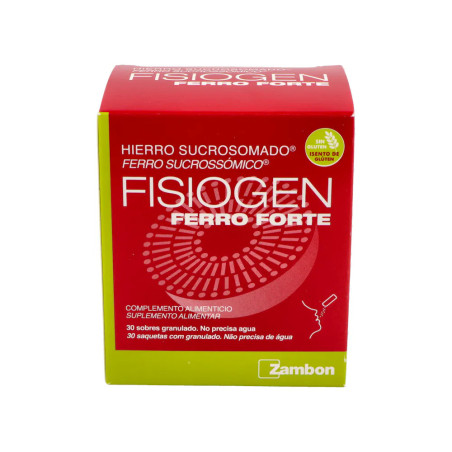 FISIOGEN FERRO FORTE 30 SOBRES