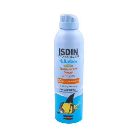 FOTOPROTECTOR ISDIN WET SKIN SPF50 PEDIATRICS SPRAY TRAN 250 ML