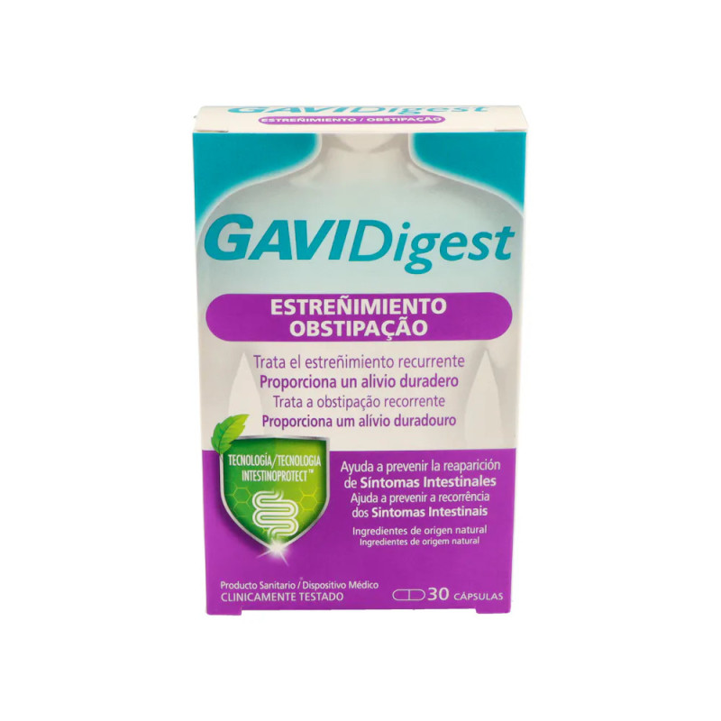 GAVIDIGEST ESTREÑIMIENTO 30 CAPSULAS
