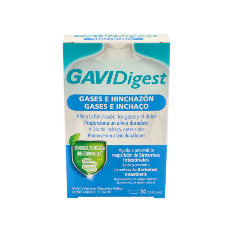 GAVIDIGEST GASES 30 CAPS