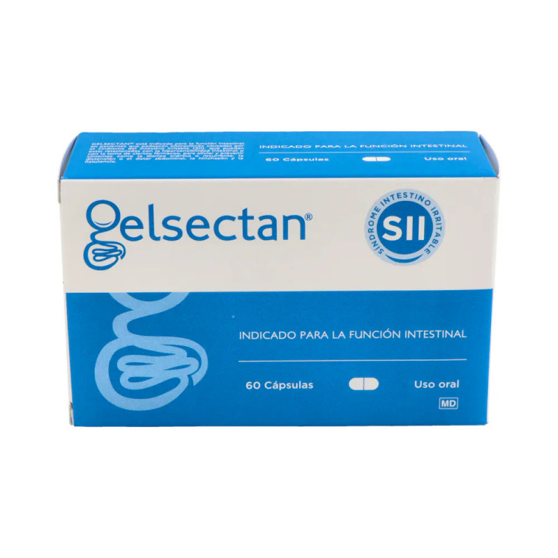 GELSECTAN 60 CAPSULAS