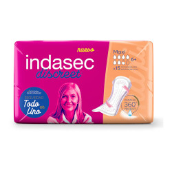INDASEC MAXI INCONT LIG 15UN