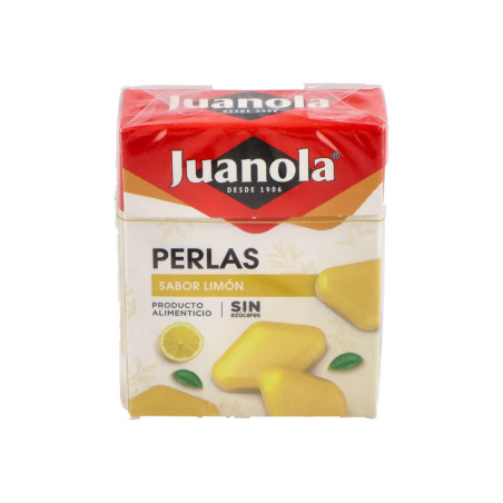 JUANOLA PERLAS 1 ENVASE 25 G SABOR LIMON VERDE