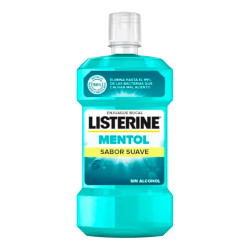 LISTERINE MENTOL SUAVE ZERO 750ML
