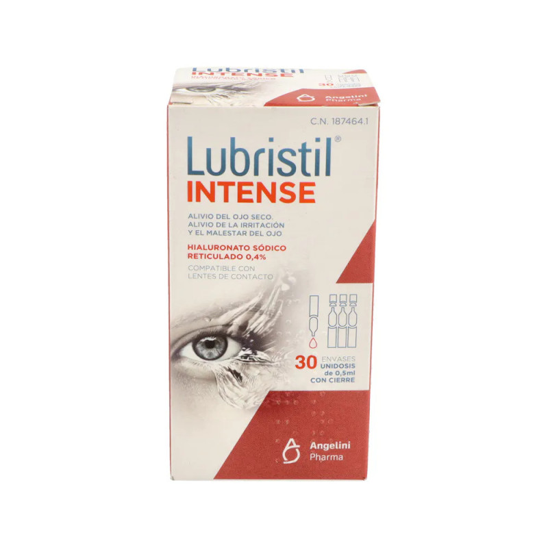 LUBRISTIL INTENSE SOLUCION OFTALMICA 30 ENVASES UNIDOSIS